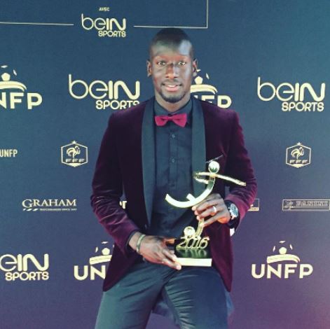 Famara Diedhiou was awarded for Ligue 2 best player